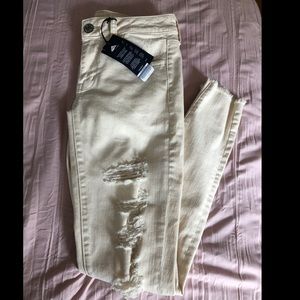 Cream American Eagle Jeans